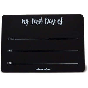 image:imageUrban Infant Toddler Sized My First Day of School Reusable Chalkboard Sign  10 x 7