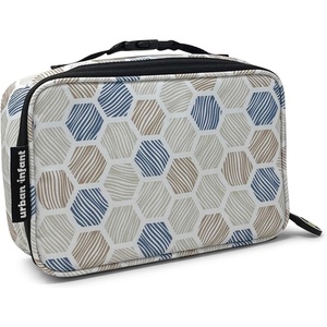 image:imageUrban Infant Yummie Kids Lunch Box Insulated Bag  Toddler Boys and Girls  Perfect for Daycare Preschool Travel Snacks  Allergy Alert Cards  Fits Bento Boxes  BalloonsHoneycomb