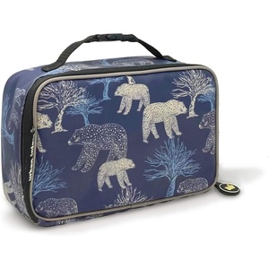 image:imageUrban Infant Yummie Kids Lunch Box Insulated Bag  Toddler Boys and Girls  Perfect for Daycare Preschool Travel Snacks  Allergy Alert Cards  Fits Bento Boxes  BalloonsBears