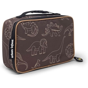image:imageUrban Infant Yummie Kids Lunch Box Insulated Bag  Toddler Boys and Girls  Perfect for Daycare Preschool Travel Snacks  Allergy Alert Cards  Fits Bento Boxes  BalloonsDinosaurs
