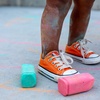 image:imageUrban Infant Chunky Sidewalk Chalk Duo  Original NonToxic and Rainbow