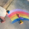 image:imageUrban Infant Chunky Sidewalk Chalk Duo  Original NonToxic and Rainbow